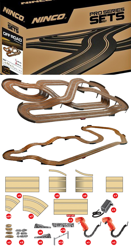 Ninco master best sale track set