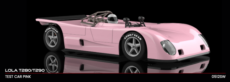 NSR 0512SW - PRE-ORDER NOW! - Lola T280/T290 - Test Car Pink