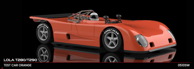 NSR 0510SW - PRE-ORDER NOW! - Lola T280/T290 - Test Car Orange