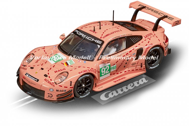 pink scalextric car