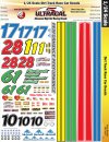 Ultracal 3443 - 1/24 DECALS - Dirt Track Race Car