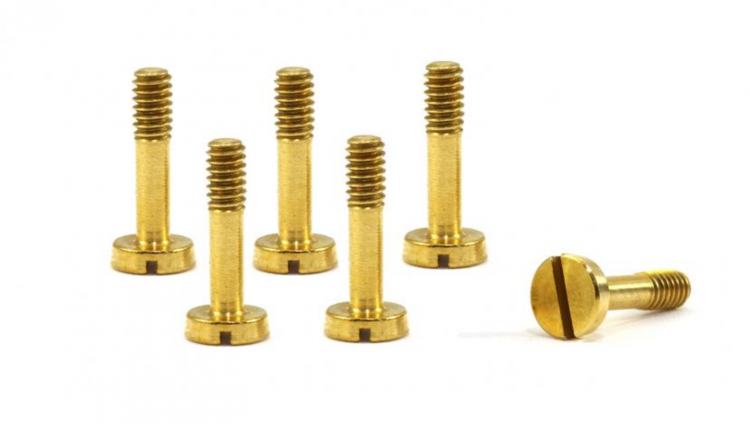 Scaleauto SC-5139E - Special Brass Screws for Body Suspension - M2.2 x 9mm - pack of 6