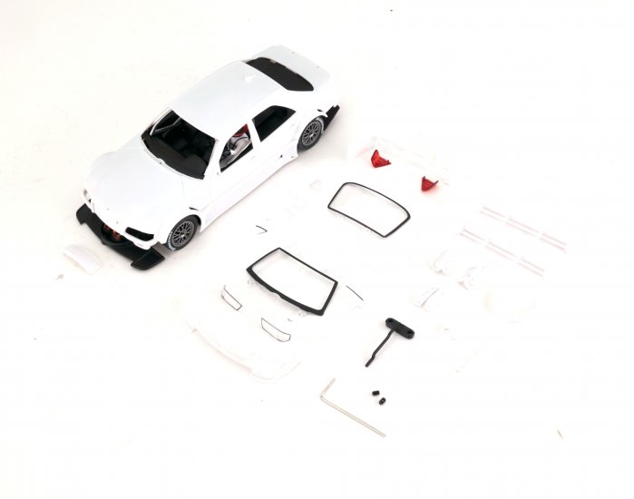 Slot.it CA54Z - Mercedes Benz AMG C-Klasse - White Kit - Click Image to Close