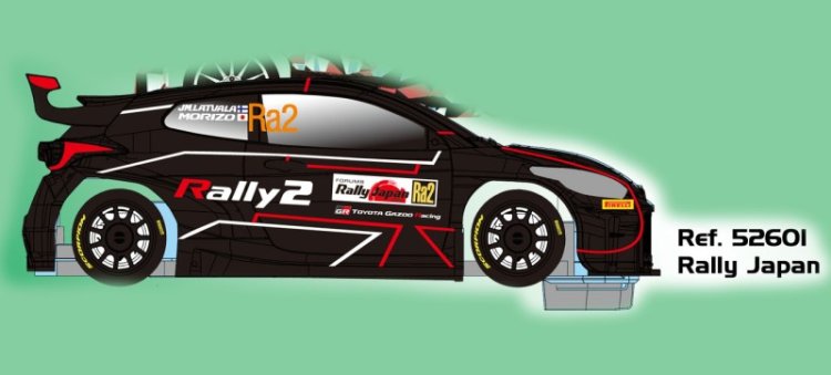 Avant Slot 52601 - PRE-ORDER NOW! - Toyota Yaris Rally 2 - '24 Rally Japan