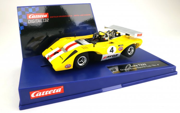 Carrera 30549 - Lola T222 #4 - Jo Bonnier - '71 Interserie - Digital 132 - Click Image to Close