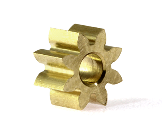 Scaleauto SC-1091A55 - Brass Pinion - 8T x 5.5mm - pack of 2 - Click Image to Close