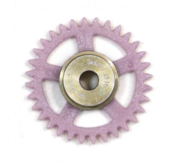 Scaleauto SC-1163R - 32T Polyamide Sidewinder Gear - 16.5mm diameter - for 3/32" axles