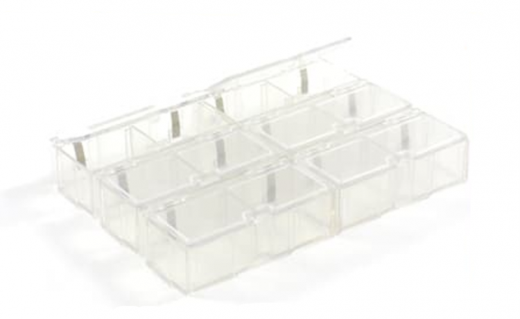 SC-5055B - Medium Container Box - 6 compartments