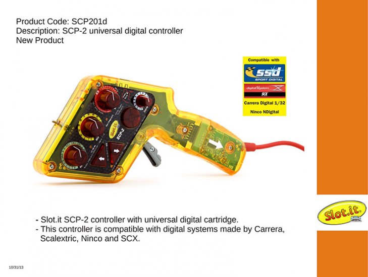 Slot.it SCP201D - Controller, Digital Universal SCP-2 SERIES