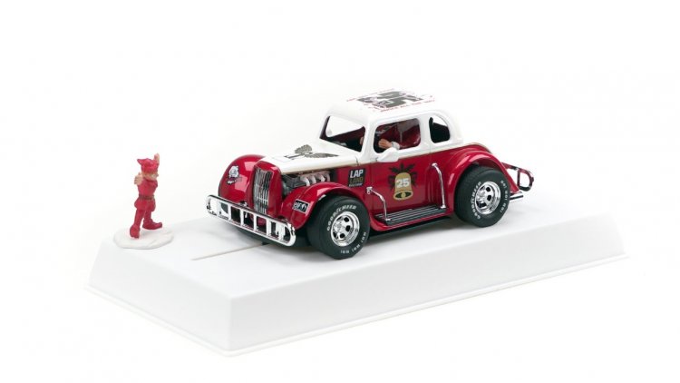 Pioneer P118 Santa Legends Racer, '34 Ford Coupe, Red/White