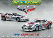 Scalextric C3368A Corvette 60th anniversary 2-car set