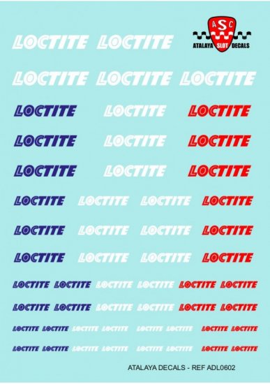 Atalaya Decals ADL0602 - Loctite