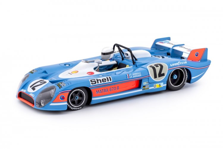 Slot.it CA37B - Matra Simca MS670B - Shell #12 - '73 Le Mans