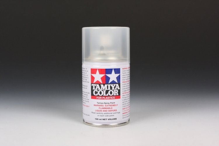 SEMI-GLOSS CLEAR - 100mL spray can - Tamiya TS-79