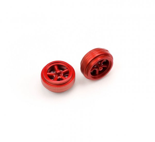 Pioneer WH200376 - Street Torq Thrust Wheels, Fronts, metallic red, pair