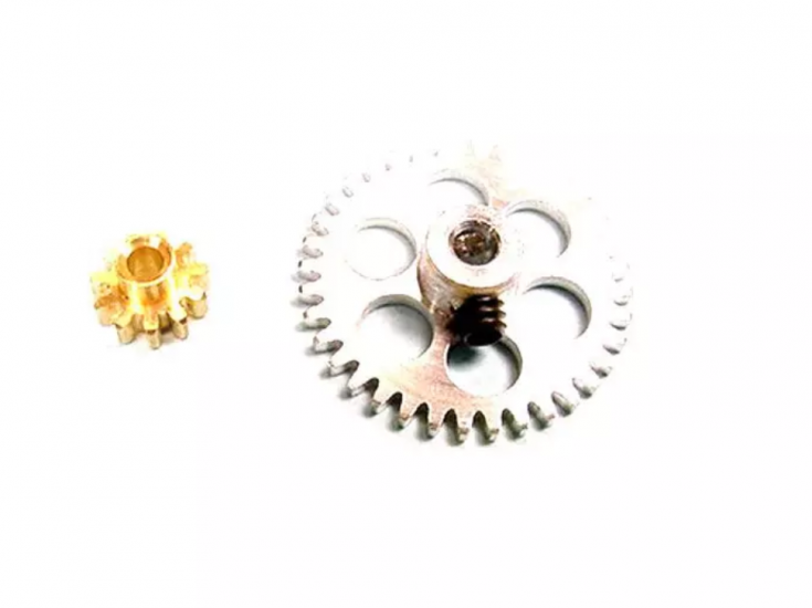 NSR 6705 - 36T Aluminum Sidewinder Gear + 11T Extralight Brass Pinion