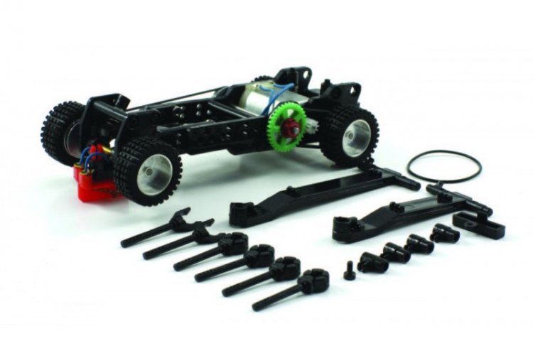 Scaleauto SC-6902 - Complete Chassis - Dakar Adjustable - Click Image to Close
