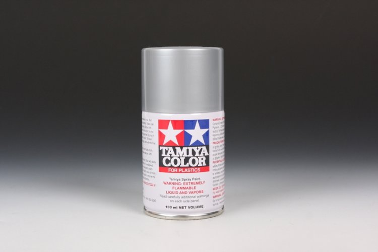 METALLIC SILVER - 100mL spray can - Tamiya TS-83