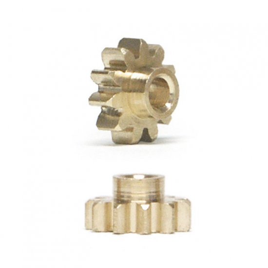 NSR 6911A - 11T Sidewinder Brass Pinion - 6.45mm - Extralight - pack of 2