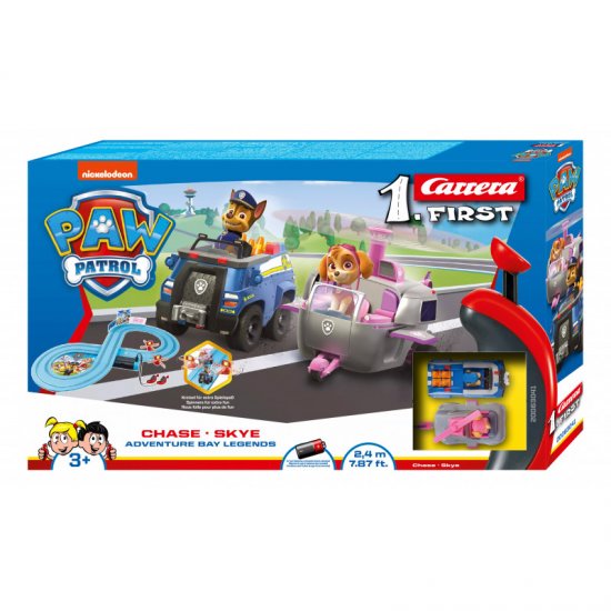 Carrera FIRST 63041 - PAW PATROL - ADVENTURE BAY LEGENDS - 1/50 scale race set