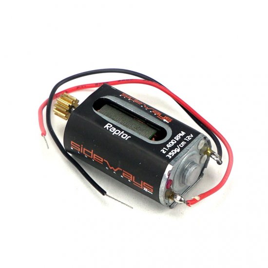 Racer Sideways SWM/RAPTOR - Raptor Motor, 21k RPM, 350g/cm @12V, Special Competition