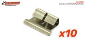 Scaleauto SC-10119 - Metal clips for wall attachment to Pro Track System - SPECIAL ORDER