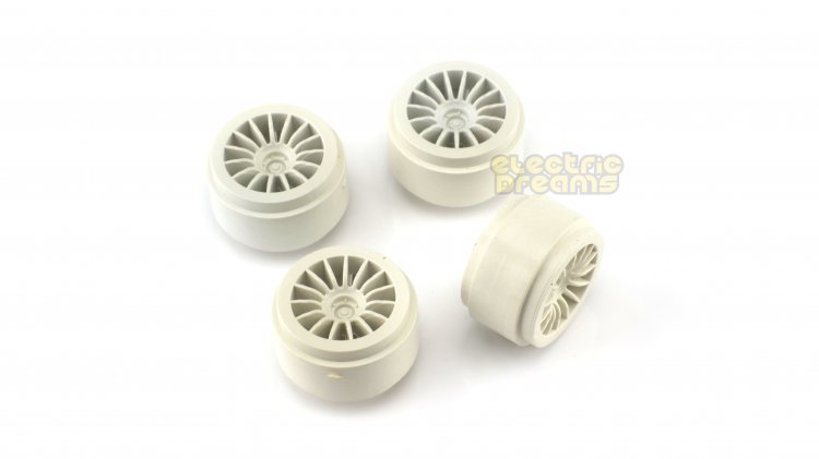 Team Slot 59003 - Pack of 4 Wheels - 15 Spoke - 18mm