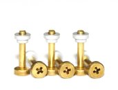 Sloting Plus SP114004 - Brass Screws for Spring Suspension Kit - M2 x 11mm - pack of 6