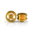 Staffs 212 - Gold Alloy Wheels - 4-Spoke - 15.8 x 8.5mm - Air System - pair