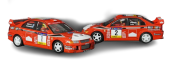 Scaleauto R-series SC-6317R - Mitsubishi Evo VI - Freddy Loix #2 - '99 Rally Catalunya