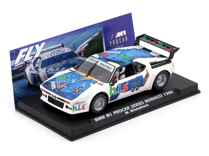 Fly A2062 - BMW M1 - H.I.S. #55 - '80 Monaco Procar Series