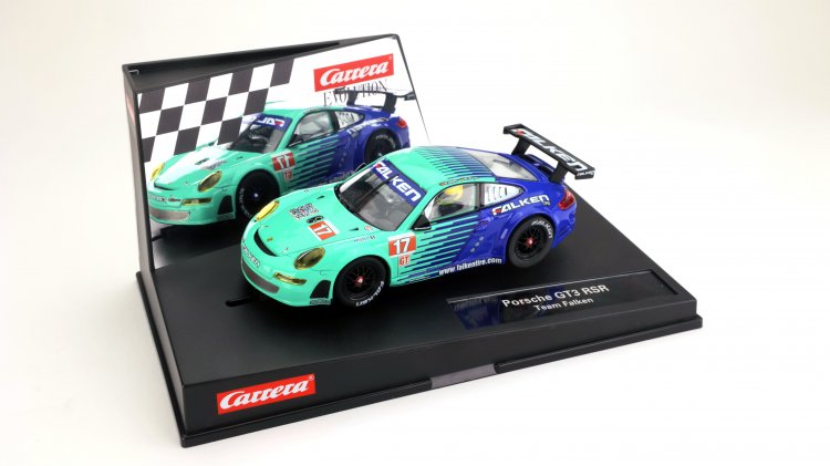 Carrera 27429 - Porsche 997 GT3 - Team Falken - Click Image to Close