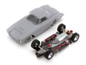 MR Slotcar MR1501 - PRE ORDER NOW! - 1960 C1 White Kit - New Metal Chassis