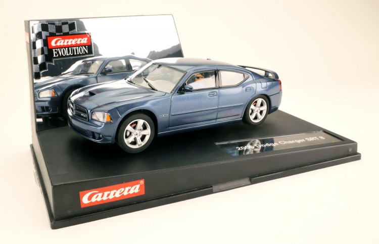 Carrera 27251 Dodge Charger blue road car