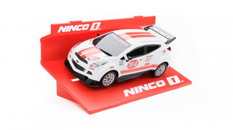 Ninco 55005 - Chevrolet Ultra Challenge WTCC - White #184 - Ninco 1 High-Impact