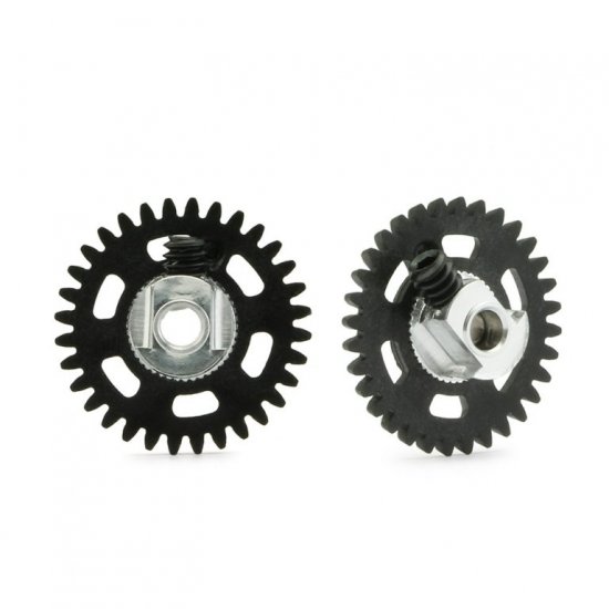 NSR 6632EVO - 32T Anglewinder Gear - 16mm - Plastic w/ Aluminum Hub - EVO Ultralight