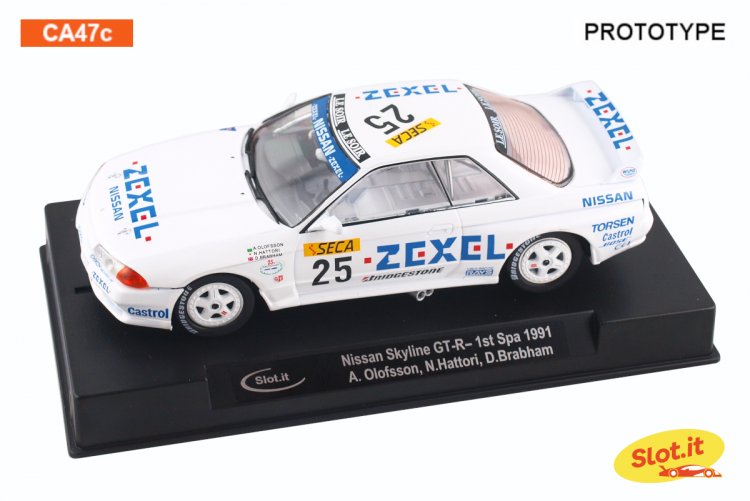 Slot.it CA47C-EDD - Nissan Skyline GT-R - Zexel #25 - '91 Spa Winner