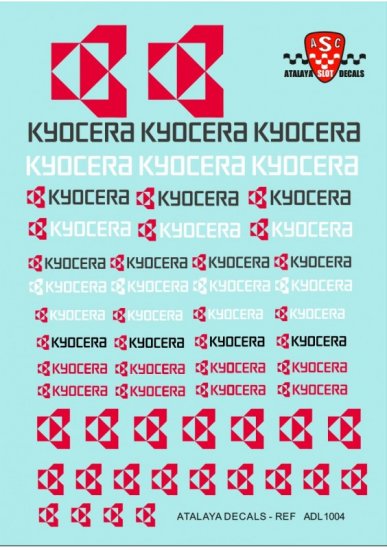 Atalaya Decals ADL1004 - Kyocera