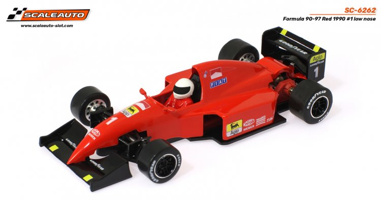 Scaleauto SC-6262 - Ferrari F1-90 641 - Alain Prost #1