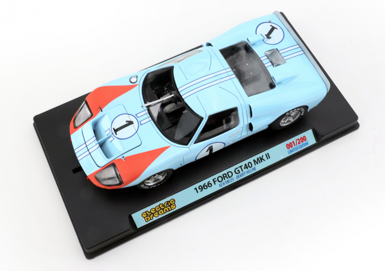 Fly ED001a - Ford GT40 #1 - '66 Le Mans - The Real Winner - RACE START - CAR 200/200