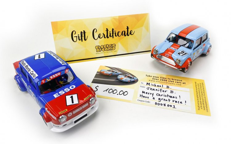 $100 Gift Certificate - Click Image to Close