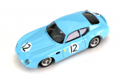 MMK84D 1962 Aston Martin DB4 GTZ ‘Zagato’ Le Mans no. 12 blue, dnf