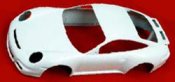 Ninco 80862 Porsche 911 GT3 white body kit (C)