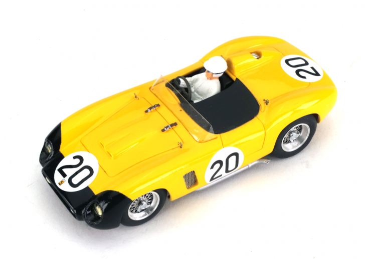 MMK 53-20 Ferrari TR500, #20 yellow, LeMans 1956