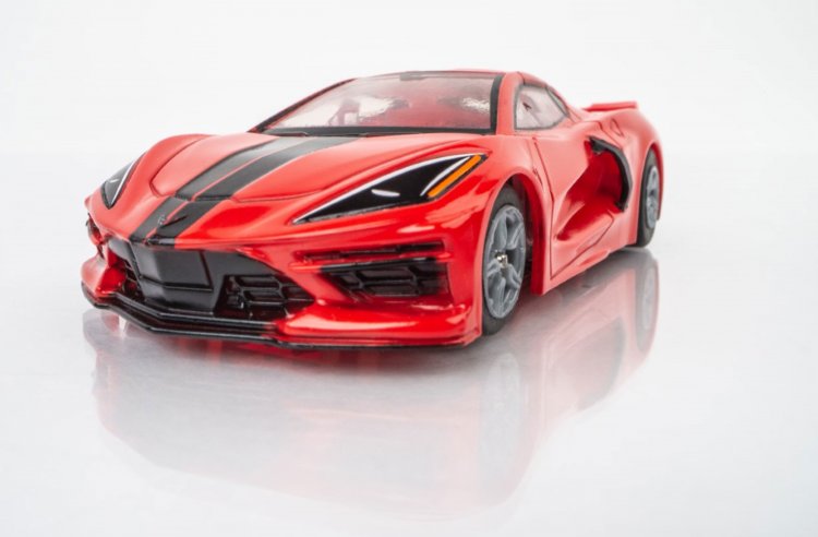 AFX 22011 - Corvette C8 - Torch Red - HO (1/64) scale