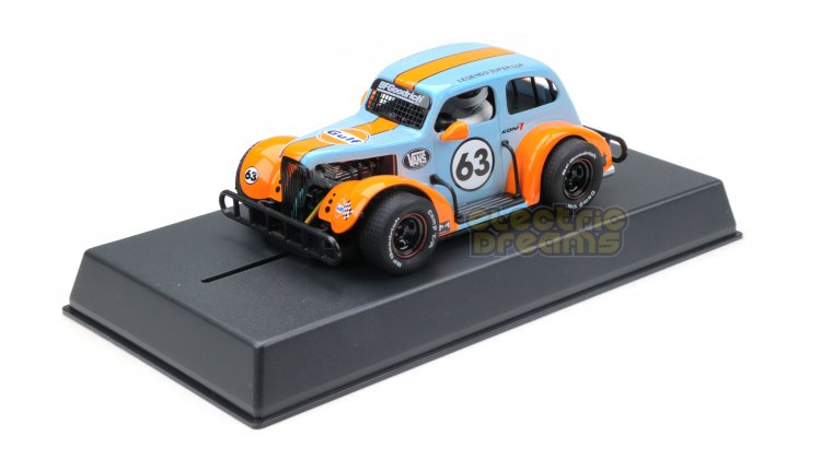 Pioneer P139 Chevy Sedan Legends Racer - Gulf Metallic Blue #63