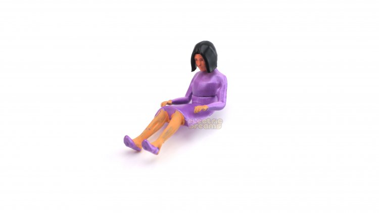 Team Slot 65008 - Full Driver Figure - Female - Painted