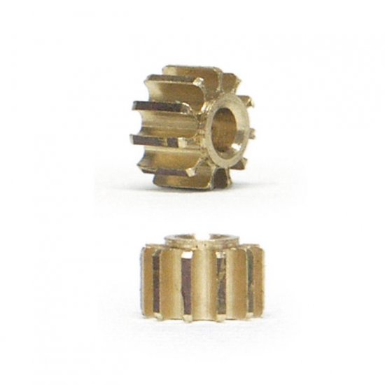 NSR 7011 - 11T Inline Brass Pinion - 5.5mm - pack of 2