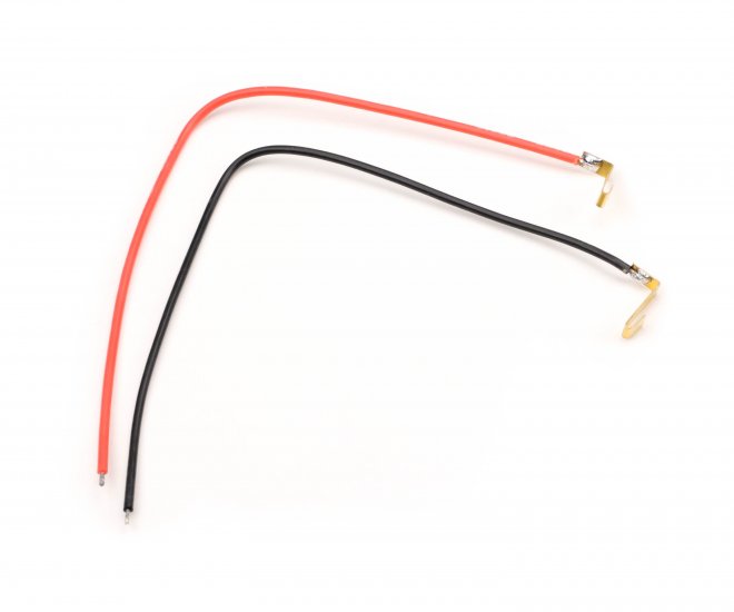 Pioneer WR200319 - Lead Wires, Silicone-Coated, Brass Ends, red/black