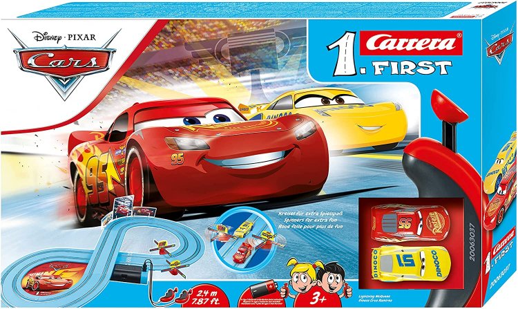 Carrera FIRST 63037 - DISNEY/PIXAR CARS - RACE OF FRIENDS - 1/50 scale race set